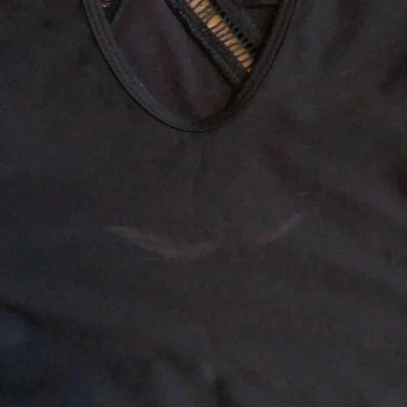 MICHAEL Michael Kors black one piece swimsuit Sz 10 New with tags - Picture 11 of 11